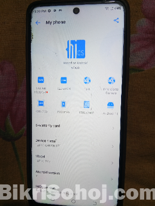 Tecno camon 17P6/128